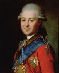 Portret Semeona Gavrilovicha Zoricia, koniec XVIII wieku